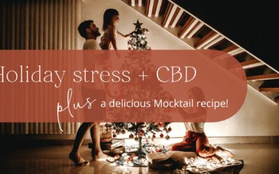 Holiday Stress, CBD, plus a Delicious Mocktail recipe!